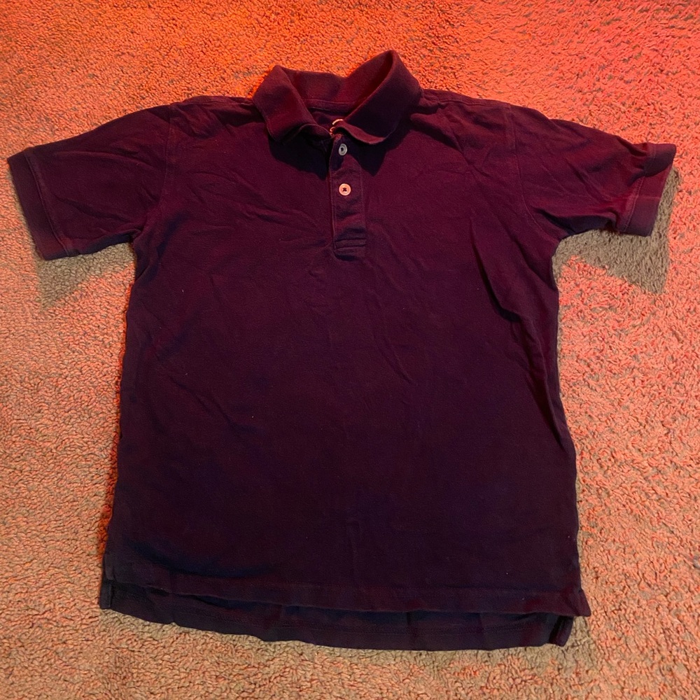 Boys Navy Blue Polo Shirt